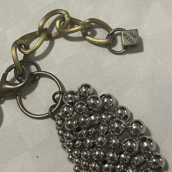 Pam Miram large silver and gold tone - Picture 3 of 6